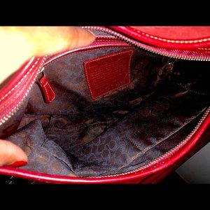 Maroon Coach Purse